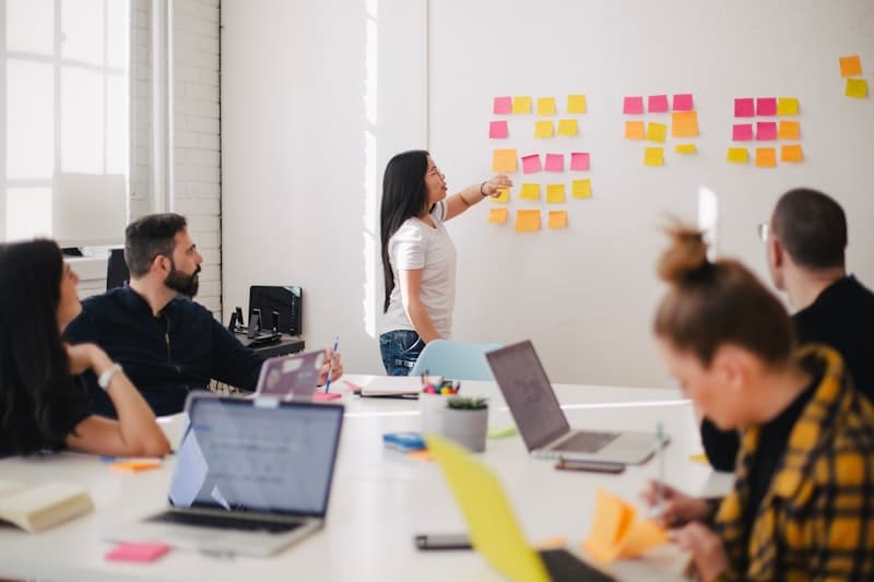 Actuarial analyst reviewing financial data for valuation and advisory services